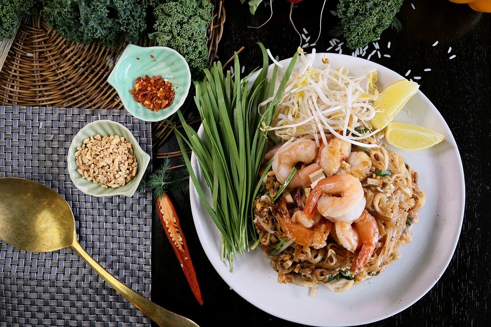 O Pad Thai é um dos pratos tailandeses mais tradicionais