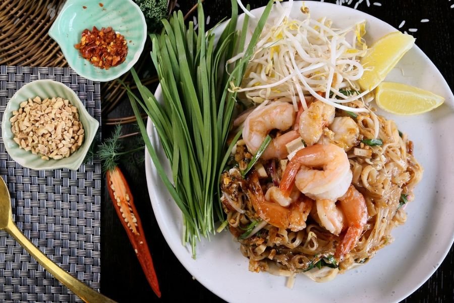 comidas exóticas da Tailandia