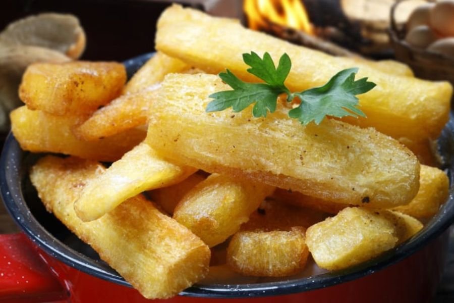 Aipim na Air fryer