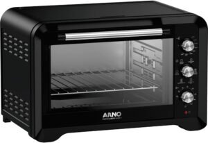 Arno Forno Elétrico Arno Airfry 6 em 1 FOR4, Preto, 40L