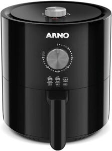 Fritadeira sem Óleo, Arno, Airfry Ultra, com 4,5l de capacidade, Preta, UFRP, 127V