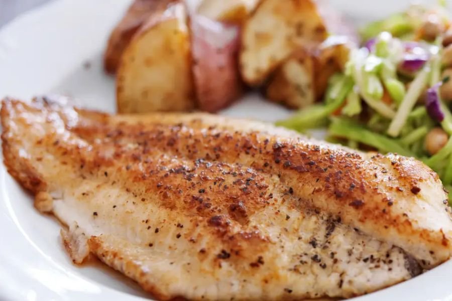 file de tilapia na air fryer