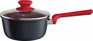 Panela 18 cm ColorStone de alumínio, Titânio, ALU8457-TI, Euro Home